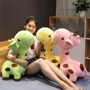 Large Size Giraffe Soft Plush Stuffed Doll Toys