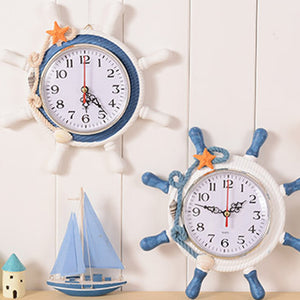 Anchor Ship Sea Sailing Wall Clock
