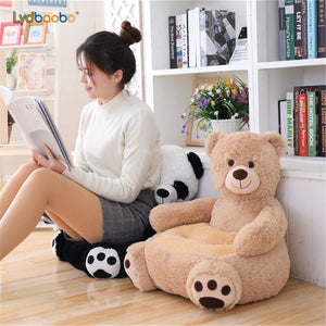 Infant Teddy Bear and Panda 50cm Plush Soft Stuffed Chair Seat Cushion