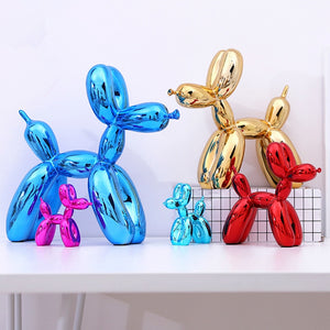 Extra Large Balloon Dog Resin 47cm Figurine Sculpture Home Decoration