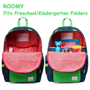 Cartoon Preschool Kindergarten Children Backpack School Bag With Chest Strap