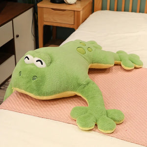 Lovely Green Giant Frog Large Size Stuffed Plushie Doll Home Decor Kids Birthday Gift