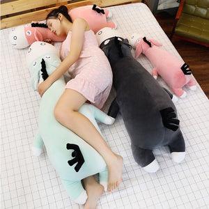 Cute Donkey Soft Plush Stuffed Long Cushion Pillow Doll Gift