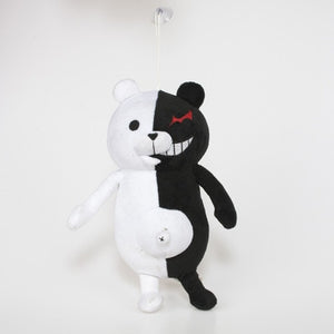 Cartoon Danganronpa Monokuma Black & White Bear Plush Stuffed Doll