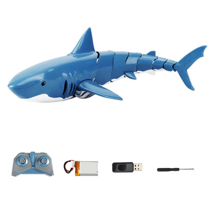 Simulation RC Shark Waterproof Electric Remote Control Dual-Propeller Toy Gift