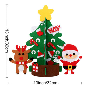 D.I.Y Felt Artificial Christmas Tree New Year Gifts Wall Hanging