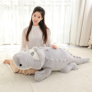 Giant Crocodile Lying Soft Plush Stuffed Pillow Dolls
