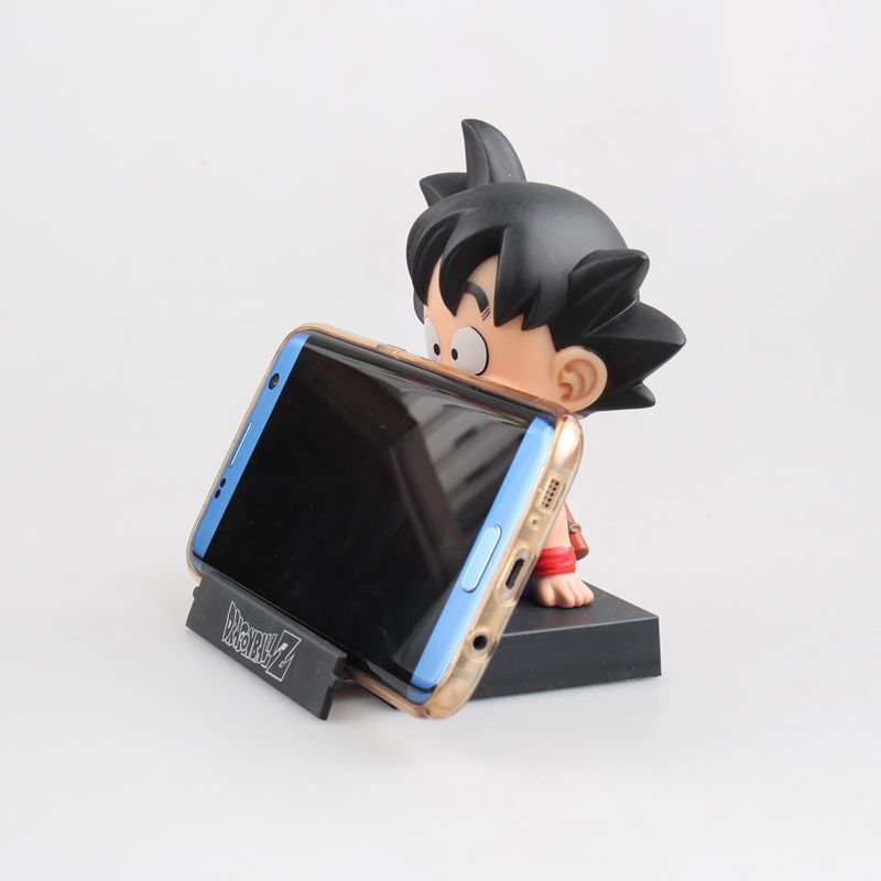 Dragon Ball Z Goku and Kuririn Figure Car Decoration Phone Holder