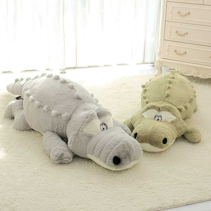 Giant Crocodile Lying Soft Plush Stuffed Pillow Dolls