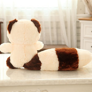 Cute Long Tail Raccoon Giant Plush Stuffed Doll Toy