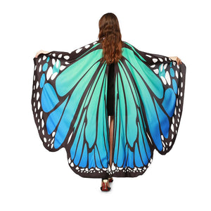 Beautiful Butterfly Nymph Wings Shawl Scarves Costume