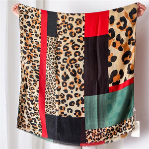 Leopard Luxury Design Wraps Women Scarves And Shawls