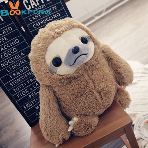 Cute Cuddly Three Toed Sloth Soft Plush Dolls Gift