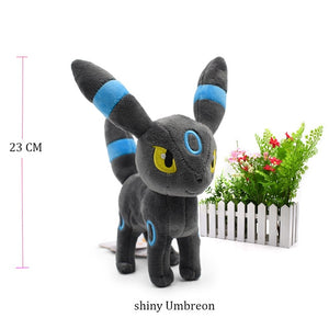 Cute Pokemon Evolve Eevee Shiny Stuffed Plush Doll Toy Gift