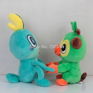 Cute Grookey Sobble Scorbunny Ear Plush Stuffed Dolls