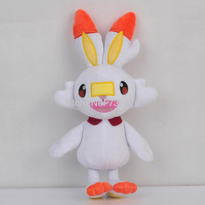 Cute Grookey Sobble Scorbunny Ear Plush Stuffed Dolls