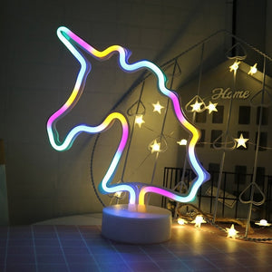LED Neon Sign Night Light Decorative Party Lamp
