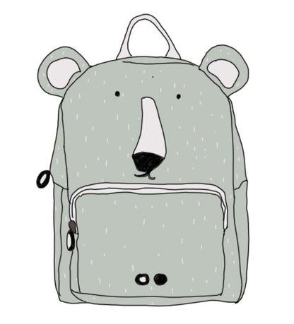 Cute Cartoon Baby Animal Cartool Plush Backpack School Bag