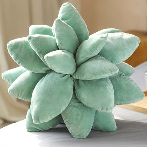 Cute Potted Flowers Succulents Stuffed Plush Pillow Doll Room Decoration
