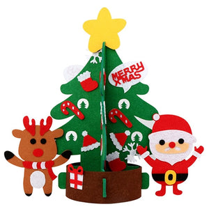 D.I.Y Felt Artificial Christmas Tree New Year Gifts Wall Hanging