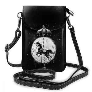 Gothic Unicorn Multi Purpose Leather Shoulder Bag