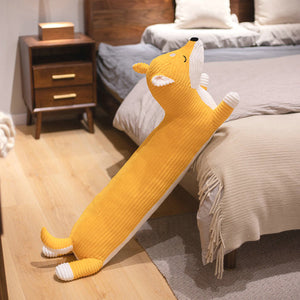Cute Long Dog Cuddle Huggable Stuffed Plush Pillow Doll Toy