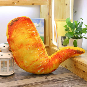 Simulation Roasted BBQ Food Grilled Stuffed Throw Pillow Dolls