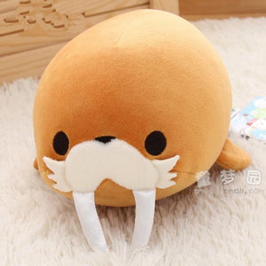 Cute Fatty Ocean Sea Animals Plush Stuffed Doll Pillow