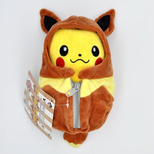 Cute Baby Pokemon Pikachu Coat in Sleeping Bag Stuffed Plush Doll Gift