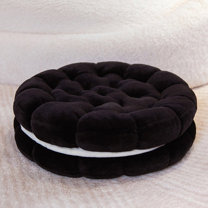 Biscuit Cookie Stuffed Plush Doll Pillow Cushion Chair Seat Pad