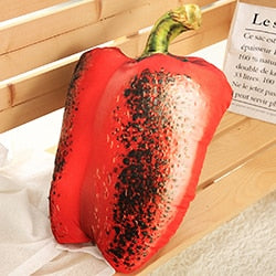 Likelike BBQ Barbecue Vegetables Seafood Plush Pillow Doll