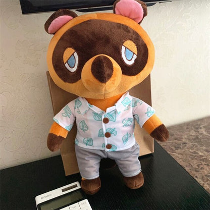 Cute Raccoon Tom Nook Animal Crossing Cosplay Plush Pillow Gifts