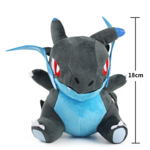Fatty Mega Charizard X Blue Dragon Pokemon Plush Stuffed Dolls Gift