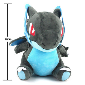 Fatty Mega Charizard X Blue Dragon Pokemon Plush Stuffed Dolls Gift