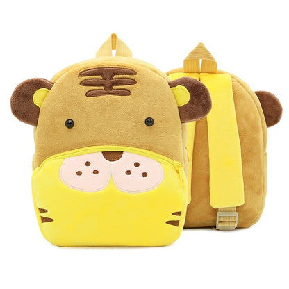 Cartoon Animal Children Plush Backpacks