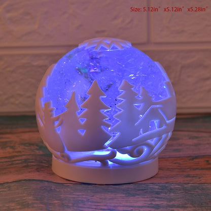 TV Box Snowflakes Globes Music Box Crystal Ball Gifts