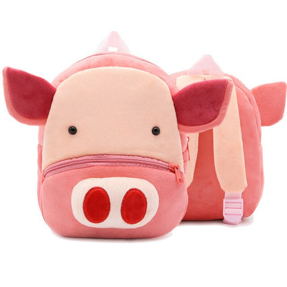 Cartoon Animal Children Plush Backpacks