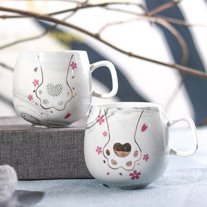 Cute Marble Ceramic  Coffee Mugs Cup