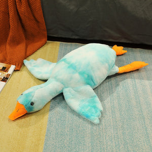 Cute Fluffy Goose Duck Large Size Soft Plush Stuffed Doll Toy Gift