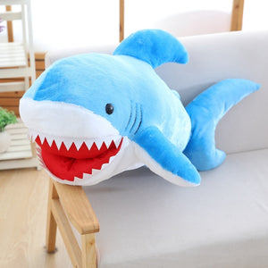 Funny Shark Big Size Soft Plush Toy Pillow Cushion Birthday Gift For Children