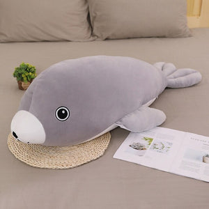 Cute Giant Seal Cuddly Plush Stuffed Pillow Doll Gift