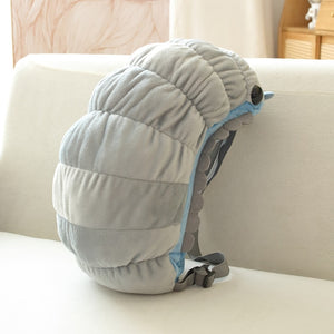 Cute Lifelike Isopod Insect Children Plush Backpack School Bag
