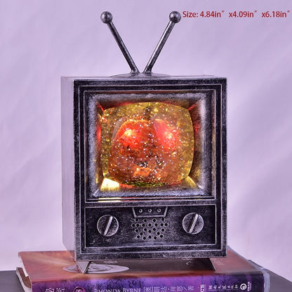 TV Box Snowflakes Globes Music Box Crystal Ball Gifts