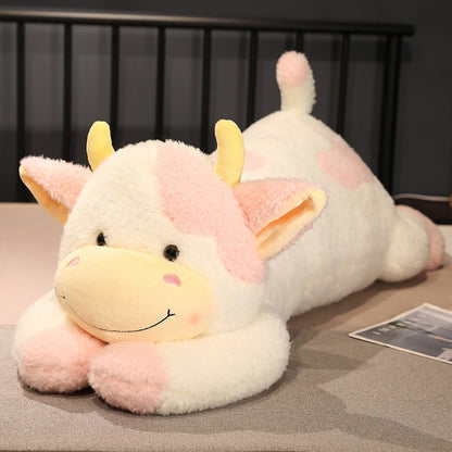 Lovely Giant Cattle Milk Cow Large Size Stuffed Plushie Doll Toy