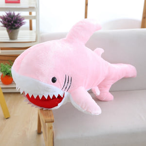 Funny Shark Big Size Soft Plush Toy Pillow Cushion Birthday Gift For Children