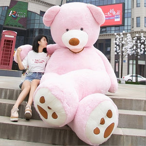 Giant Teddy Bear Coat Skin Only no Filling Soft Plush Toy Doll Gift