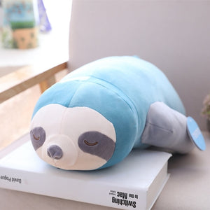 Cute Giant Sleeping Sloth Plush Stuffed Doll Pillow