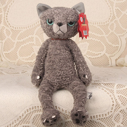 Funny Angry Cats Neko Stuffed Plush Paw Soft Doll Gifts