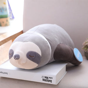 Cute Giant Sleeping Sloth Plush Stuffed Doll Pillow