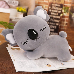 Cute Sleeping Koala Soft Plush Stuffed Doll Sofa Nap Pillow